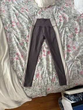 Beyond Yoga Spacedye High Waisted Colorblock 7/8 Leggings M